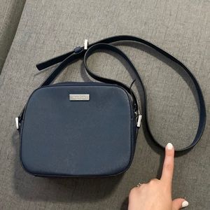 Kate spade navy cross body purse